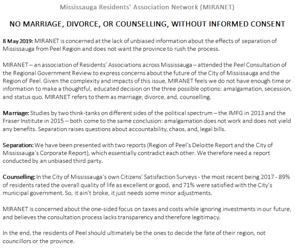 Regional Review Consultation Press Release - 8 May 2019